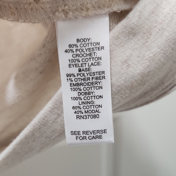 Cato Collection Limited Edition Cottagecore Mixed Media Blouse - Picture 3 of 9